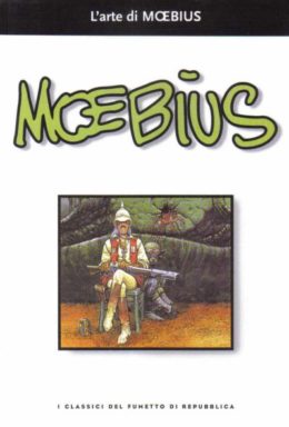 Copertina di I classici del fumetto di Repubblica n.37 – L’arte di MOEBIUS