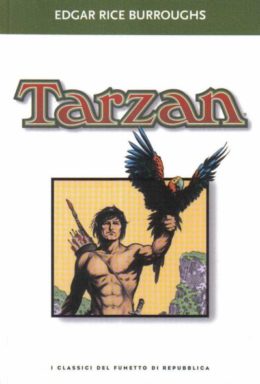 Copertina di I classici del fumetto di Repubblica n.55 – Tarzan