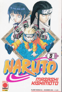 Copertina di Naruto n.9