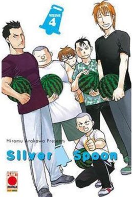 Copertina di Silver Spoon n.4 – Manga Life n.4