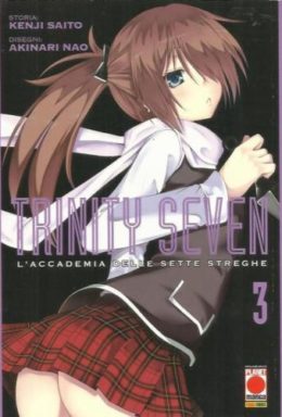 Copertina di Trinity Seven n.3 – L’accademia delle sette streghe – Manga Adventure n.7