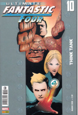 Copertina di Ultimate Fantastic Four n.10