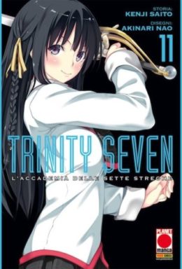 Copertina di Trinity Seven n.11 – L’accademia delle sette streghe – Manga Adventure n.19