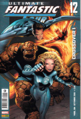 Copertina di Ultimate Fantastic Four n.12