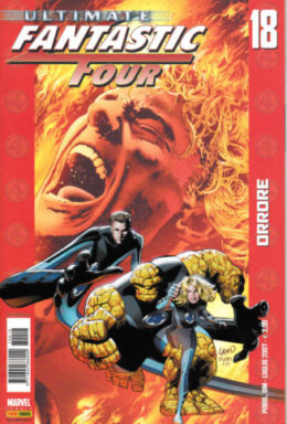 Copertina di Ultimate Fantastic Four n.18