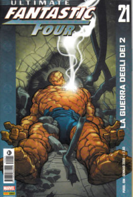 Copertina di Ultimate Fantastic Four n.21