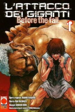 Copertina di Attacco dei giganti Before the Fall n.1