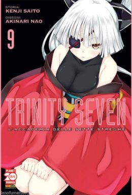 Copertina di Trinity Seven n.9 – L’accademia delle sette streghe – Manga Adventure n.17