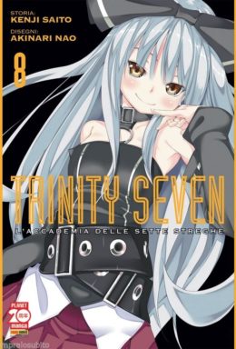 Copertina di Trinity Seven n.8 – L’accademia delle sette streghe – Manga Adventure n.15