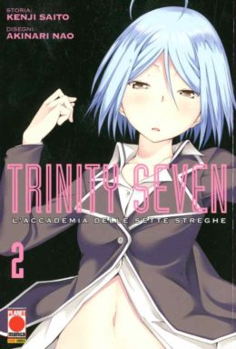 Copertina di Trinity Seven n.2 – L’accademia delle sette streghe – Manga Adventure n.6