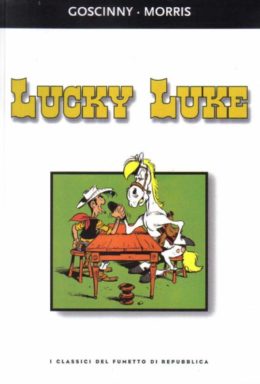 Copertina di I classici del fumetto di Repubblica n.27 – Lucky Luke