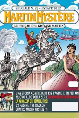 Copertina di Martin Mystère Special n.29 – Gli enigmi del giovane Martin