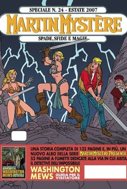 Copertina di Martin Mystère Special n.24 – Spade/ sfide e magie