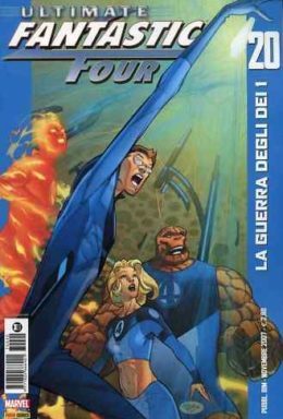 Copertina di Ultimate Fantastic Four n.20