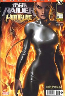 Copertina di Tomb Raider/Witchblade – Endgame