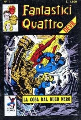 Copertina di Fantastici Quattro (II) n.1