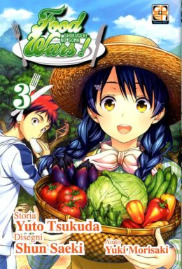 Copertina di Food Wars n.3 – Young Collection n.33