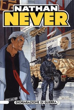 Copertina di Nathan Never n.158 – Dichiarazione di guerra