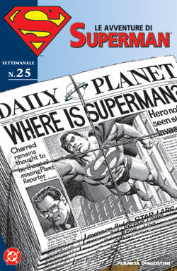 Copertina di Le avventure di Superman n.25