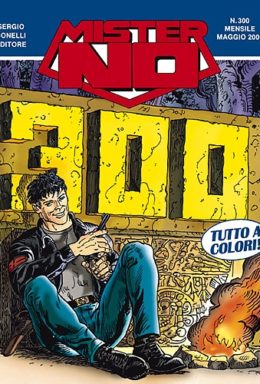 Copertina di Mister No n.300 – Mister No 300: Sotto il segno dell’avventura