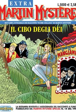 Copertina di Martin Mystère Extra n.23 – Il cibo degli Dei