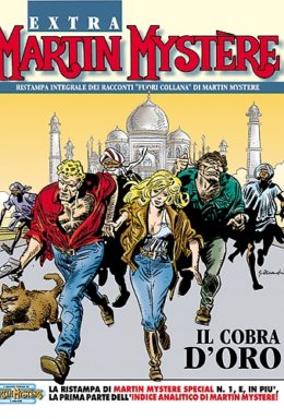 Copertina di Martin Mystère Extra n.1 – Il cobra d’oro