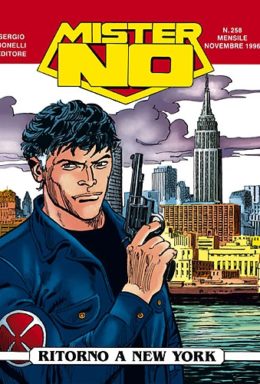 Copertina di Mister No n.258 – Ritorno a New York