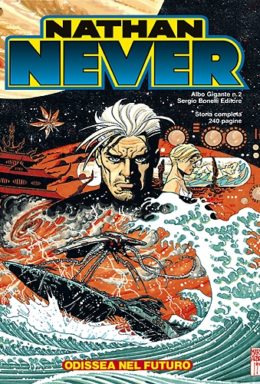 Copertina di Nathan Never Gigante n.2 – Odissea nel futuro