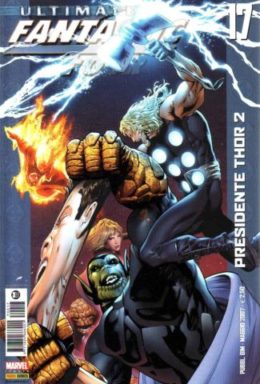 Copertina di Ultimate Fantastic Four n.17