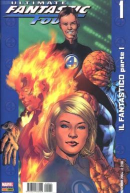 Copertina di Ultimate Fantastic Four n.1