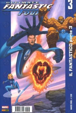 Copertina di Ultimate Fantastic Four n.3