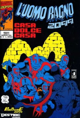 Copertina di L’Uomo Ragno 2099 n.8