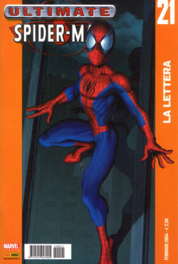 Copertina di Ultimate Spiderman n.21