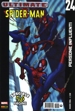Copertina di Ultimate Spiderman n.24