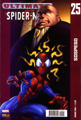 Copertina di Ultimate Spiderman n.25