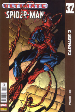 Copertina di Ultimate Spiderman n.32