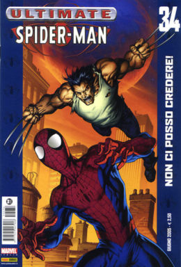 Copertina di Ultimate Spiderman n.34