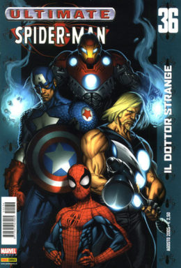 Copertina di Ultimate Spiderman n.36
