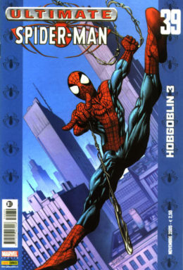 Copertina di Ultimate Spiderman n.39