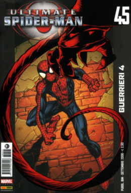 Copertina di Ultimate Spiderman n.45