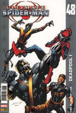Copertina di Ultimate Spiderman n.48