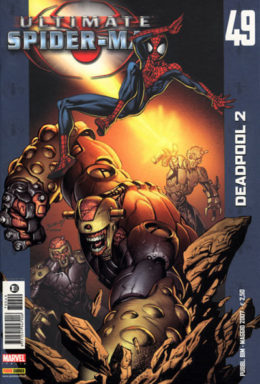 Copertina di Ultimate Spiderman n.49