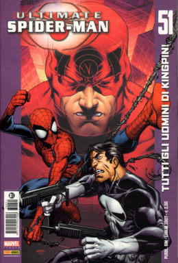 Copertina di Ultimate Spiderman n.51