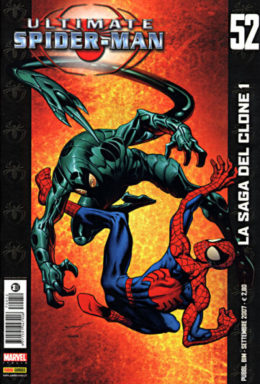 Copertina di Ultimate Spiderman n.52
