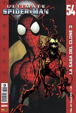 Copertina di Ultimate Spiderman n.54