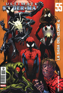 Copertina di Ultimate Spiderman n.55