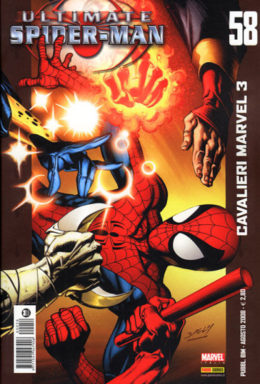 Copertina di Ultimate Spiderman n.58