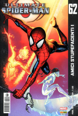 Copertina di Ultimate Spiderman n.62