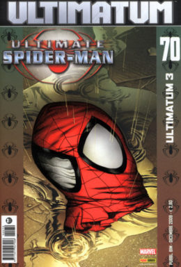 Copertina di Ultimate Spiderman n.70