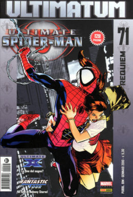 Copertina di Ultimate Spiderman n.71